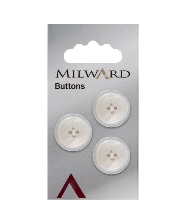 Buttons: Carded: 20mm: Pack of 3: Code G