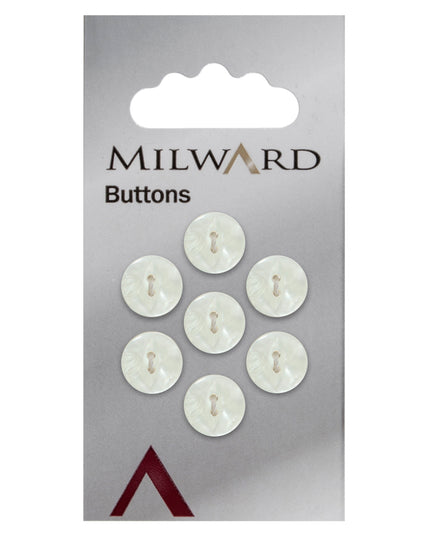 Buttons: Carded: 11mm: Pack of 7: Code C