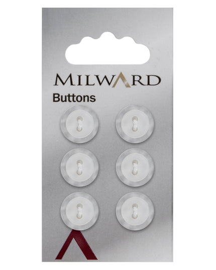 Buttons: Carded: 13mm: Pack of 6: Code C