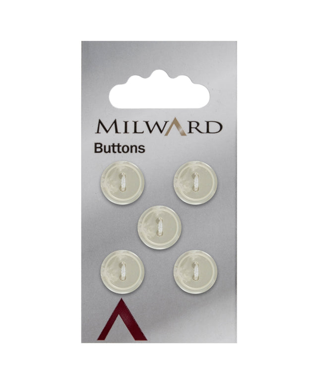 Buttons: Carded: 12mm: Pack of 5: Code B