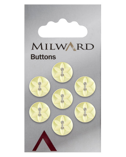 Buttons: Carded: 14mm: Pack of 7: Code B