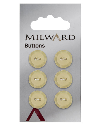 Buttons: Carded: 13mm: Pack of 6: Code C