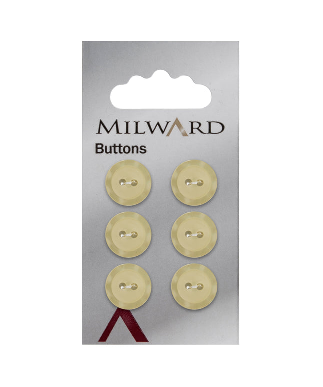 Buttons: Carded: 13mm: Pack of 6: Code C