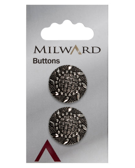 Buttons: Carded: 20mm: Pack of 2: Code G