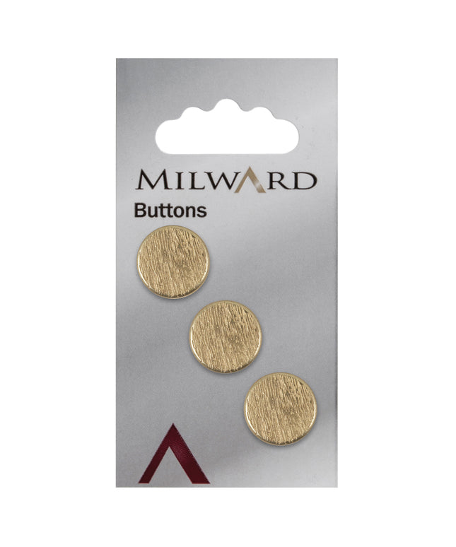 Buttons: Carded: 15mm: Pack of 3: Code K