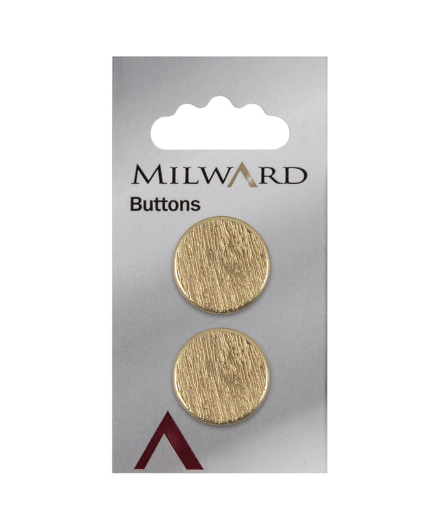 Buttons: Carded: 20mm: Pack of 2: Code H