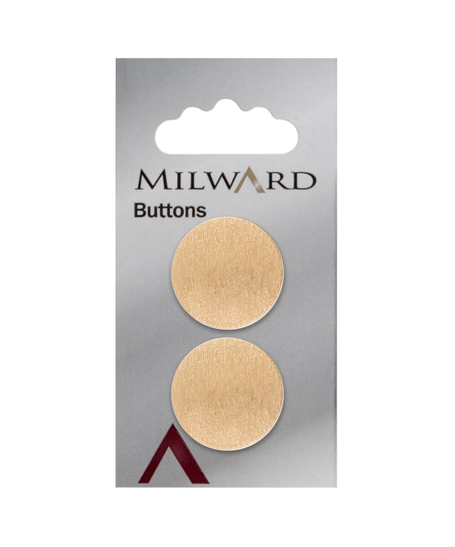 Buttons: Carded: 22mm: Pack of 2: Code K