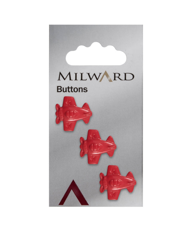 Buttons: Carded: 17mm: Pack of 3: Code C