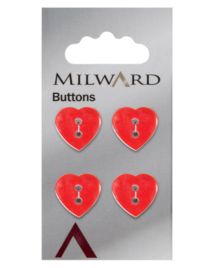 Buttons: Carded: 15mm: Pack of 4: Code E