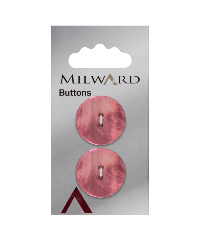 Buttons: Carded: 23mm: Pack of 2: Code G