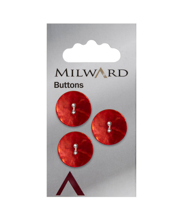 Buttons: Carded: 18mm: Pack of 3: Code G