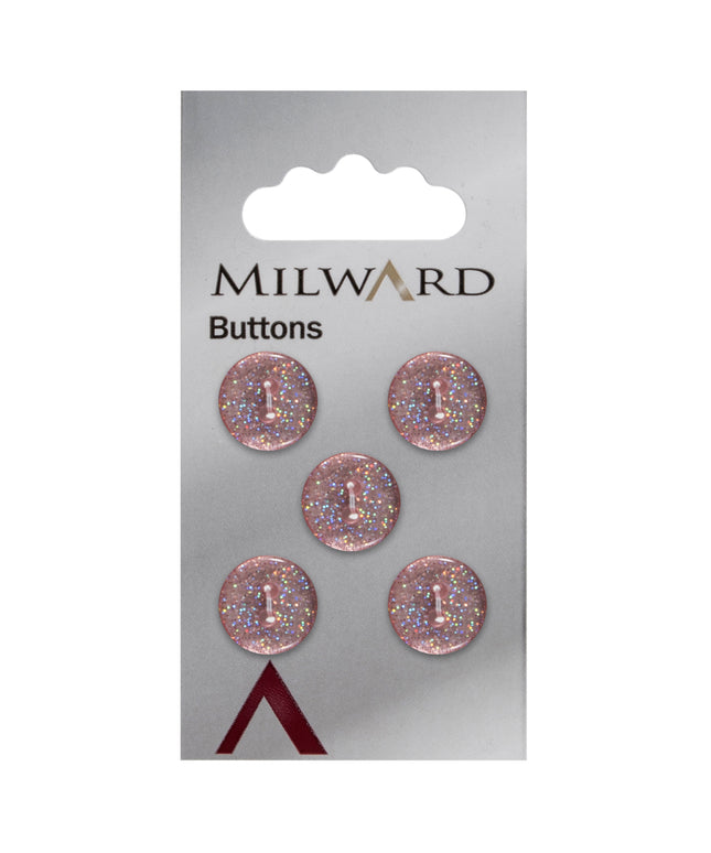 Buttons: Carded: 12mm: Pack of 5: Code D
