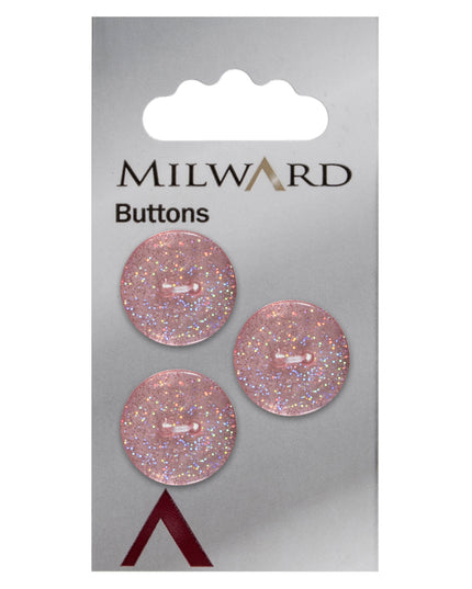 Buttons: Carded: 17mm: Pack of 3: Code C