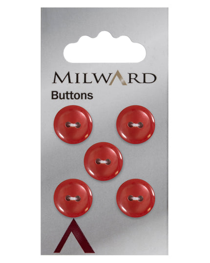 Buttons: Carded: 14mm: Pack of 5: Code D