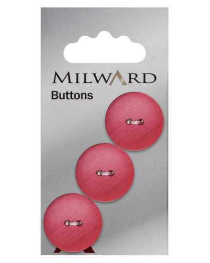 Buttons: Carded: 20mm: Pack of 3: Code F