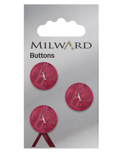 Buttons: Carded: 18mm: Pack of 3: Code C