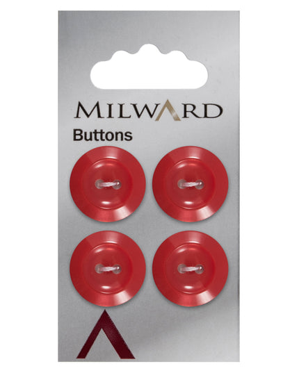 Buttons: Carded: 19mm: Pack of 4: Code B