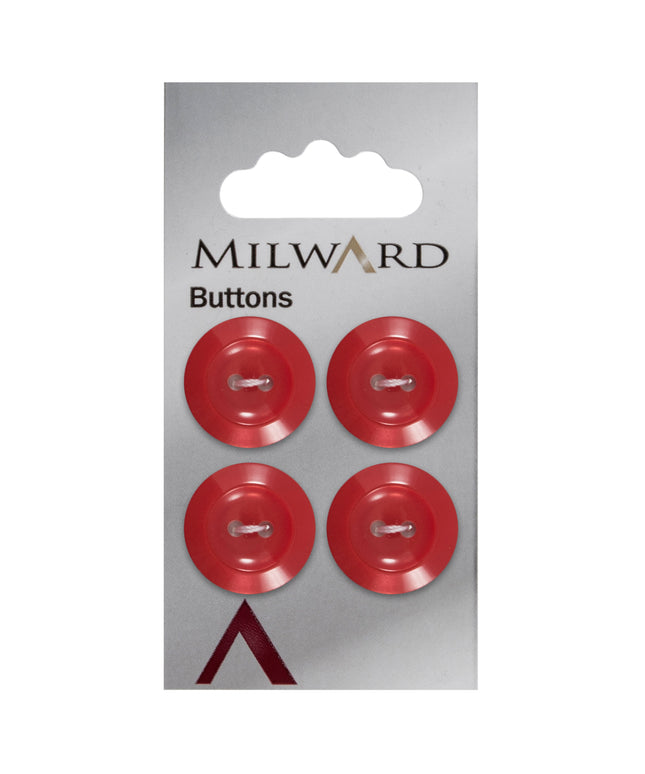 Buttons: Carded: 19mm: Pack of 4: Code B