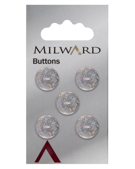 Buttons: Carded: 12mm: Pack of 5: Code D