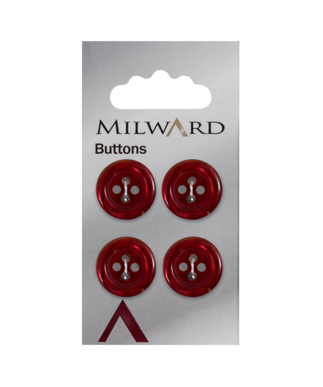 Buttons: Carded: 18mm: Pack of 4: Code B