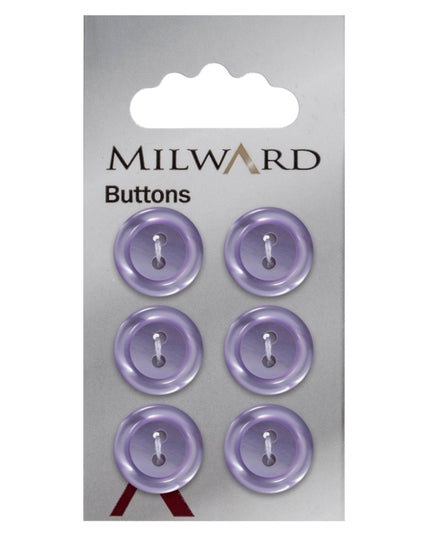 Buttons: Carded: 15mm: Pack of 6: Code D