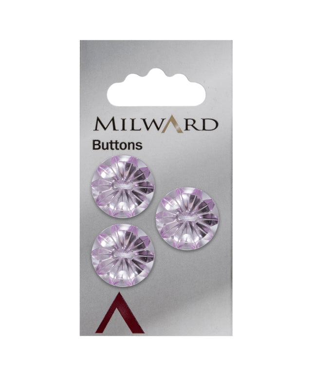 Buttons: Carded: 17mm: Pack of 3: Code C