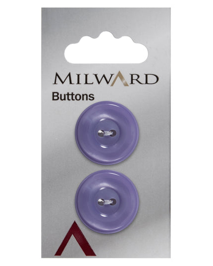 Buttons: Carded: 22mm: Pack of 2: Code E