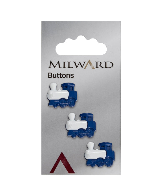 Buttons: Carded: 17mm: Pack of 3: Code A