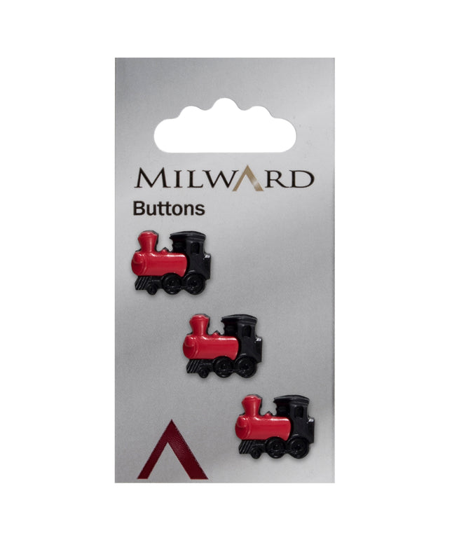 Buttons: Carded: 17mm: Pack of 3: Code A