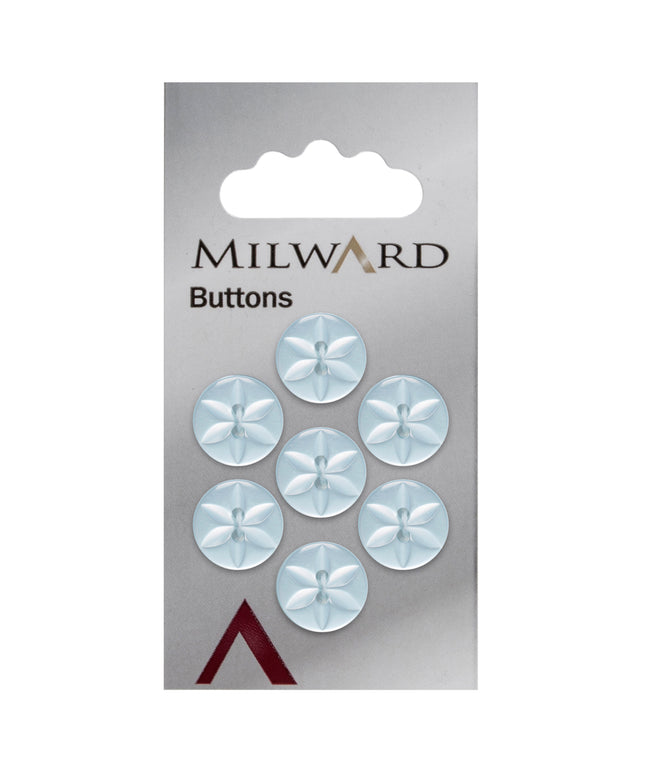 Buttons: Carded: 14mm: Pack of 7: Code B