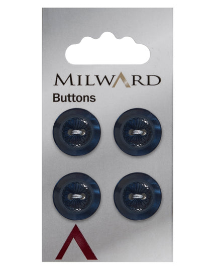 Buttons: Carded: 16mm: Pack of 4: Code E
