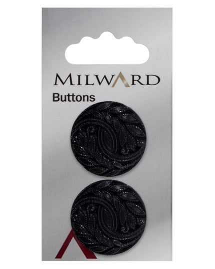 Buttons: Carded: 27mm: Pack of 2: Code C