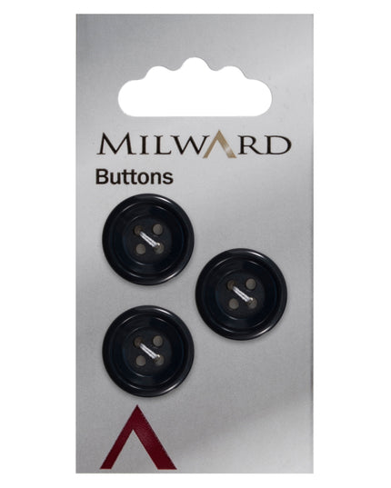 Buttons: Carded: 19mm: Pack of 3: Code G