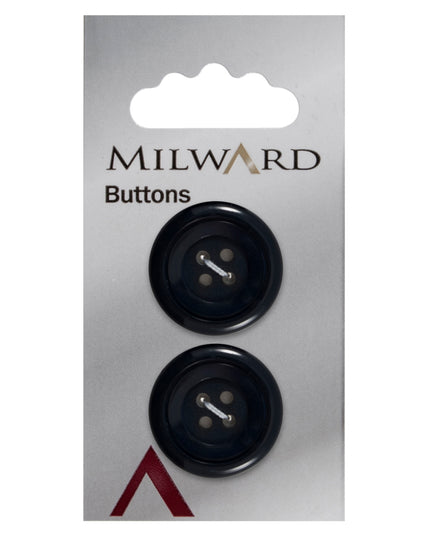 Buttons: Carded: 22mm: Pack of 2: Code F