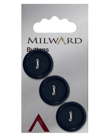Buttons: Carded: 20mm: Pack of 3: Code E