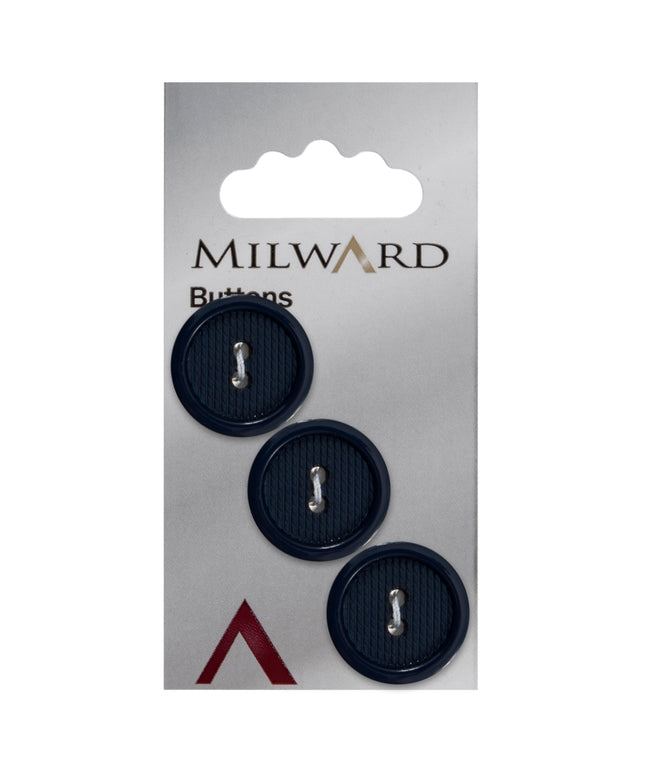Buttons: Carded: 20mm: Pack of 3: Code E