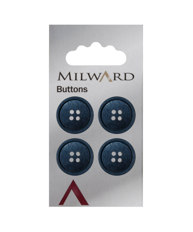 Buttons: Carded: 20mm: Pack of 4: Code E