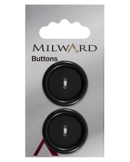 Buttons: Carded: 27mm: Pack of 2: Code C