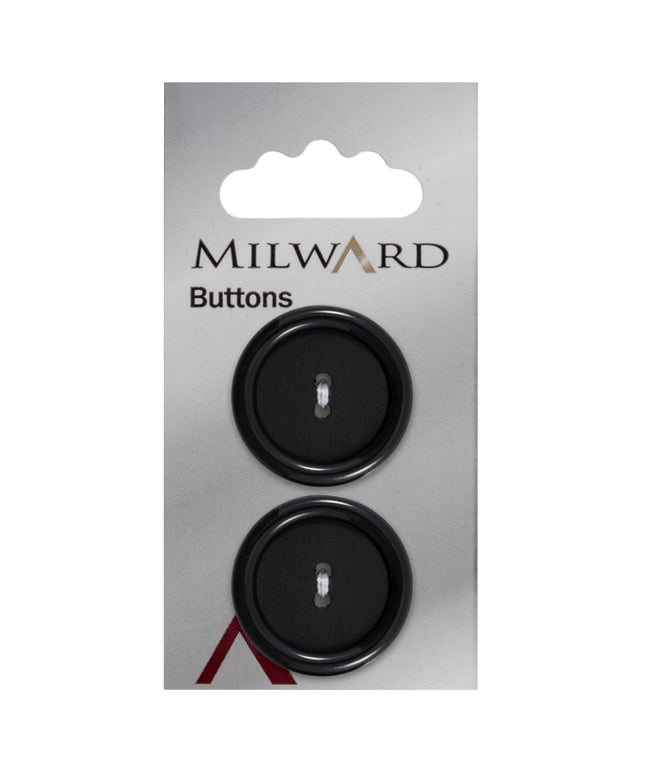 Buttons: Carded: 27mm: Pack of 2: Code C
