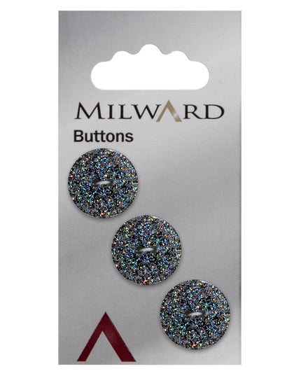 Buttons: Carded: 17mm: Pack of 3: Code D