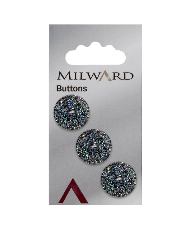 Buttons: Carded: 17mm: Pack of 3: Code D