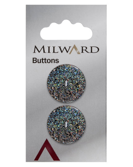Buttons: Carded: 22mm: Pack of 2: Code D