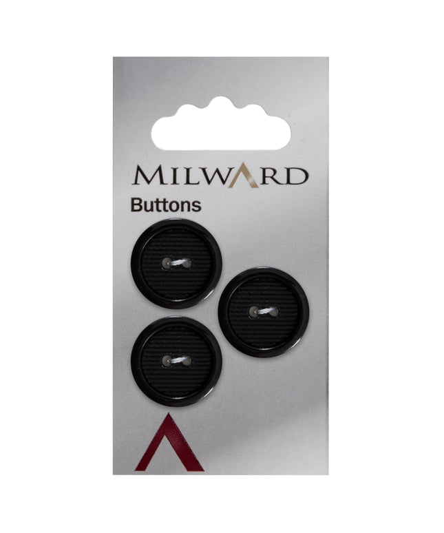 Buttons: Carded: 20mm: Pack of 3: Code E