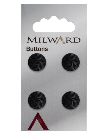 Buttons: Carded: 12mm: Pack of 4: Code D