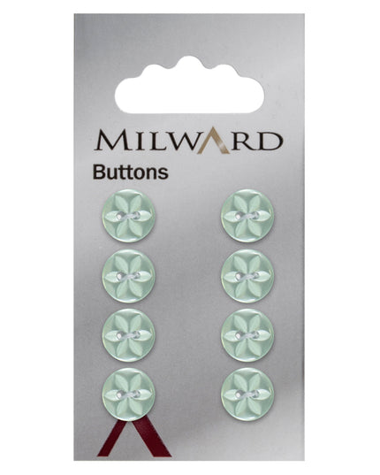 Buttons: Carded: 11mm: Pack of 8: Code B