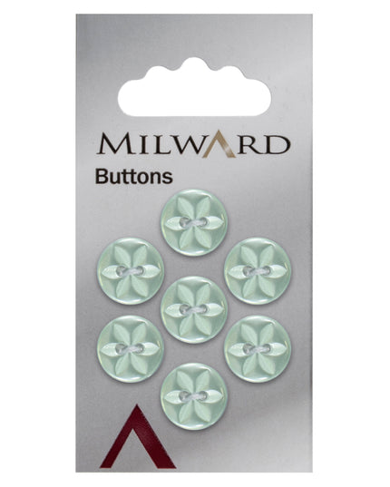 Buttons: Carded: 14mm: Pack of 7: Code B