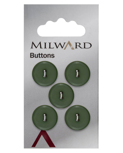 Buttons: Carded: 15mm: Pack of 5: Code B