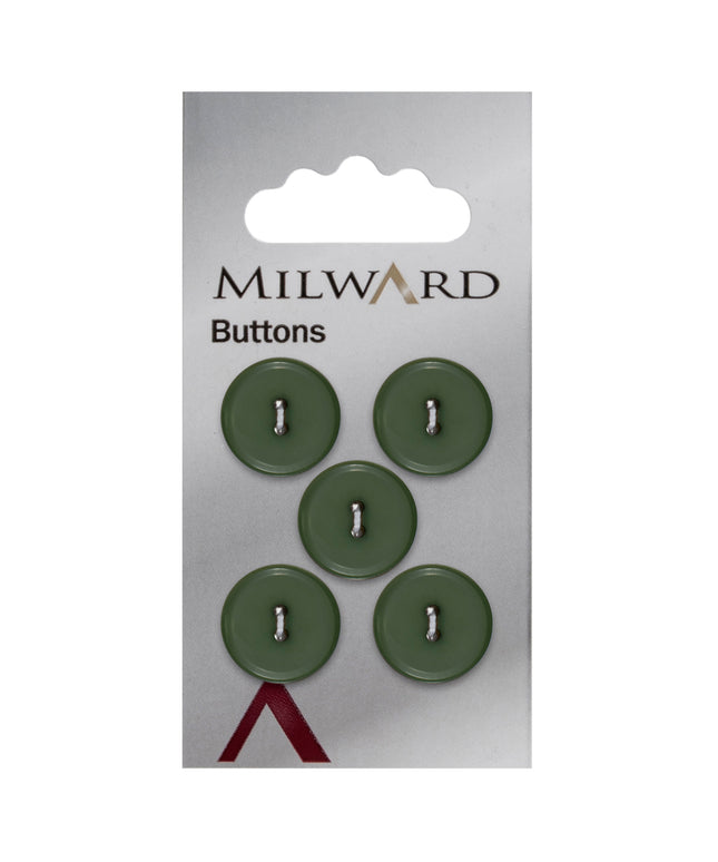 Buttons: Carded: 15mm: Pack of 5: Code B