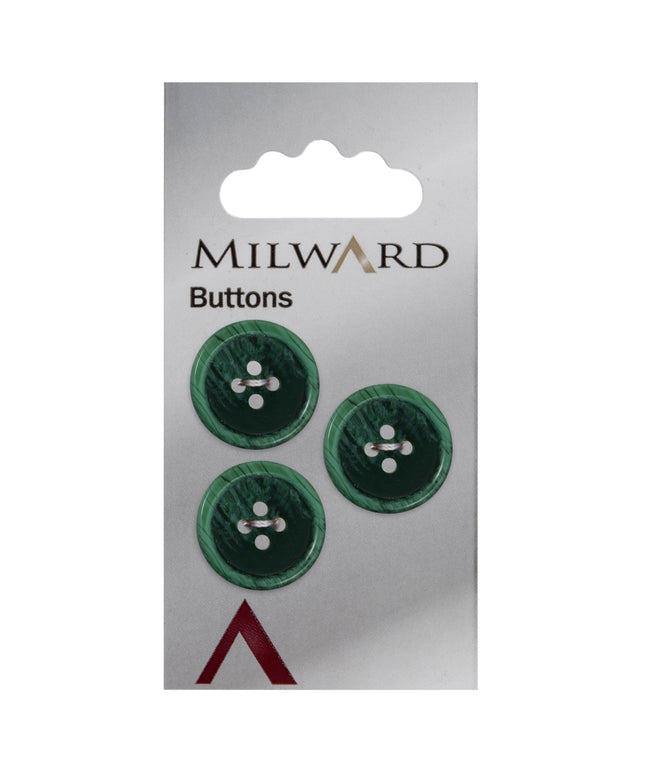 Buttons: Carded: 20mm: Pack of 3: Code B