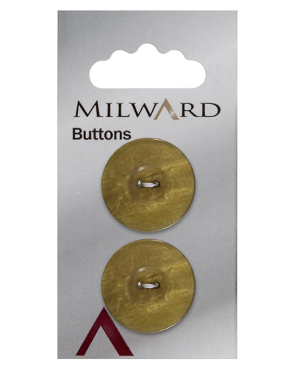 Buttons: Carded: 22mm: Pack of 2: Code B
